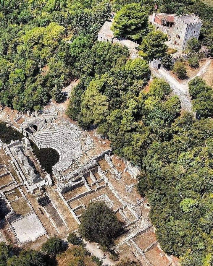 Hotel Driloni Ksamil Bagian luar foto