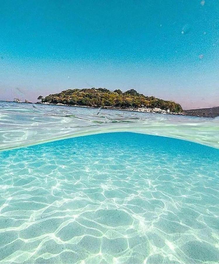 Hotel Driloni Ksamil Bagian luar foto