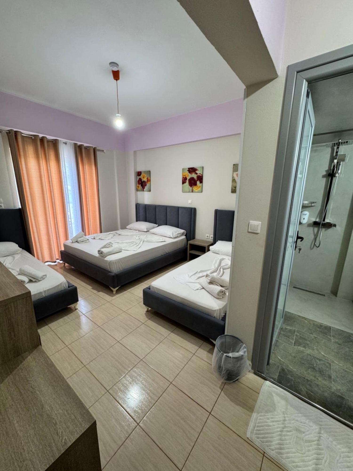 Hotel Driloni Ksamil Bagian luar foto